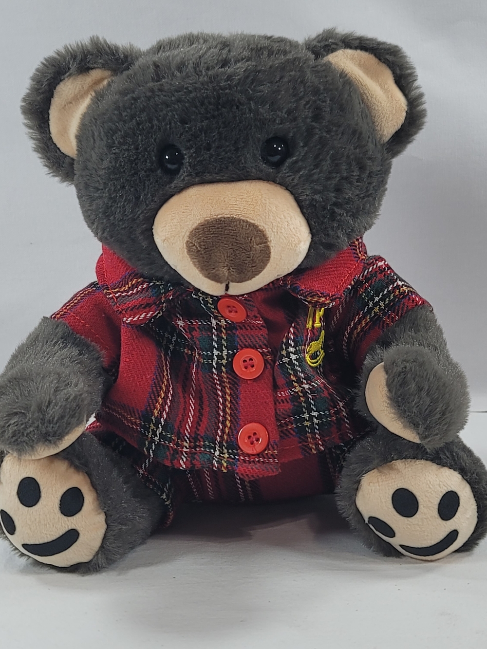 Beautiful Plush Brown Teddy Bear With Removable Flannel Pajamas By NPX